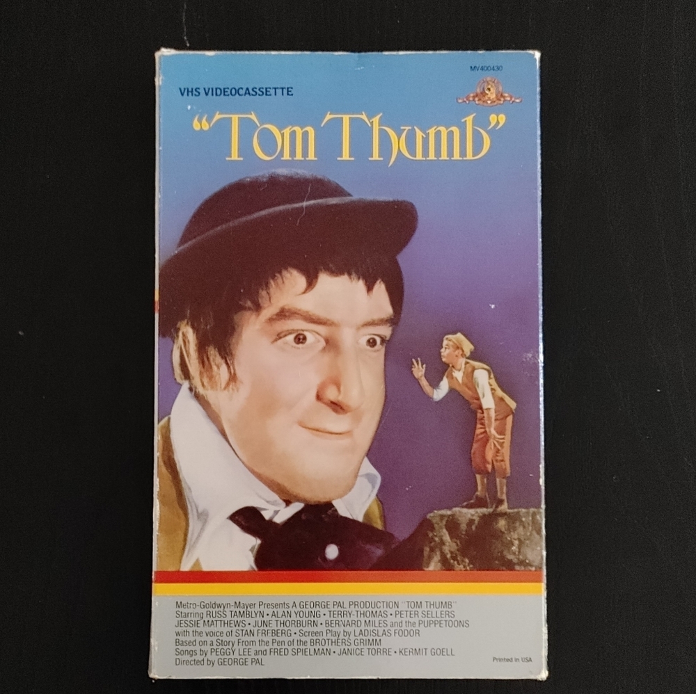 (SALE) Tom Thumb VHS